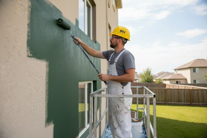 Exterior Cladding Painting