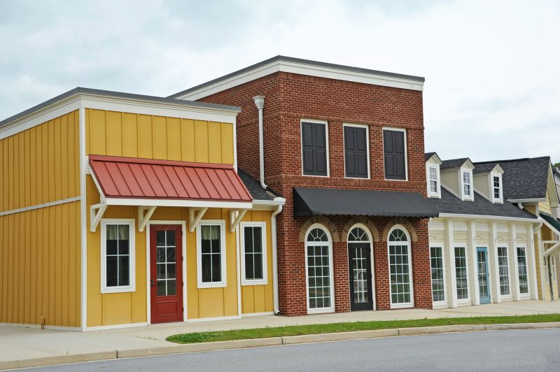 Freshly Painted Exterior Cladding