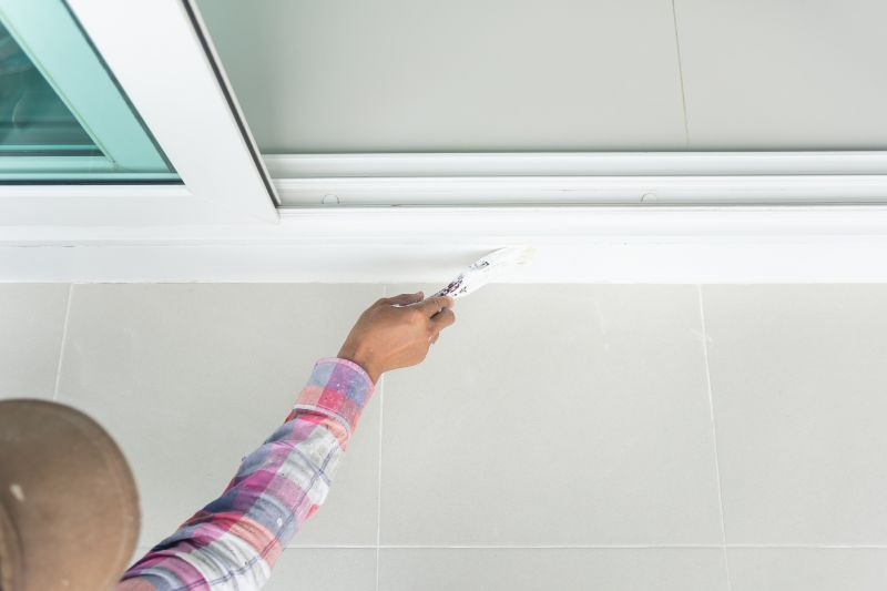 Painting of window frames